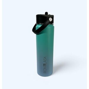 Iron Flask 22 oz Wide Mouth‎ Stainless Steel Bottle Sky With Straw